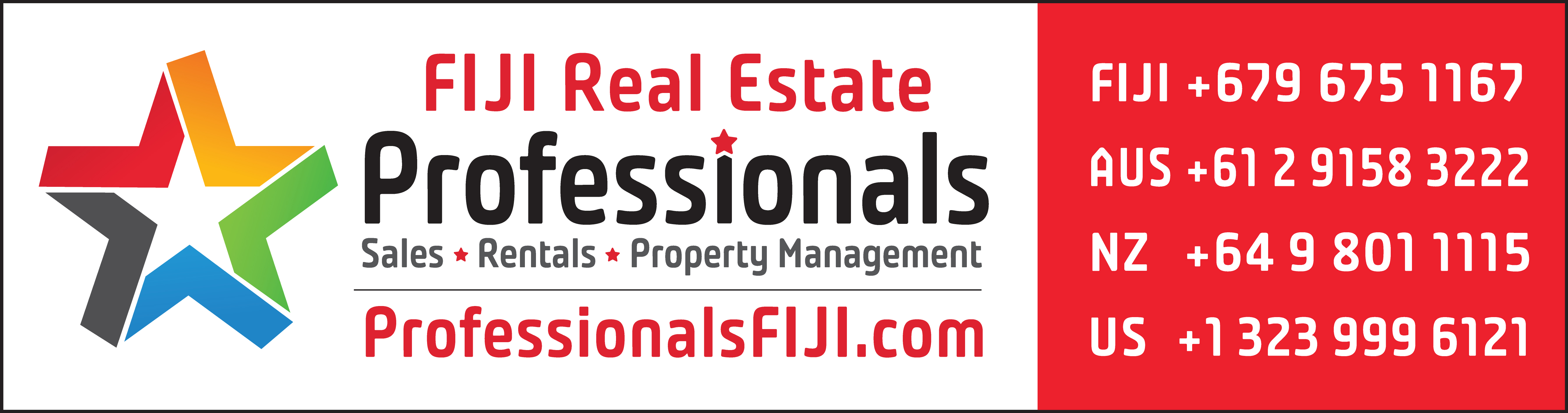 Professionals FIJI Real Estate